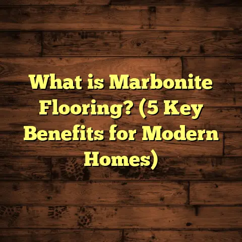 What is Marbonite Flooring? (5 Key Benefits for Modern Homes)