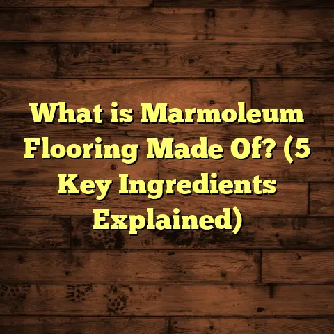 What is Marmoleum Flooring Made Of? (5 Key Ingredients Explained)