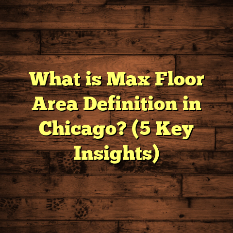 What is Max Floor Area Definition in Chicago? (5 Key Insights)