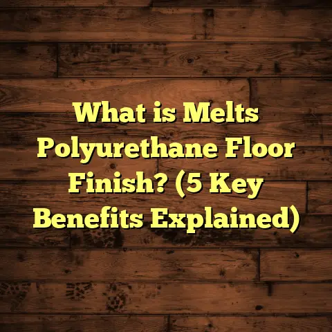 What is Melts Polyurethane Floor Finish? (5 Key Benefits Explained)