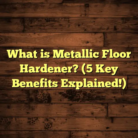 What is Metallic Floor Hardener? (5 Key Benefits Explained!)