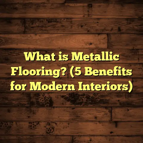 What is Metallic Flooring? (5 Benefits for Modern Interiors)