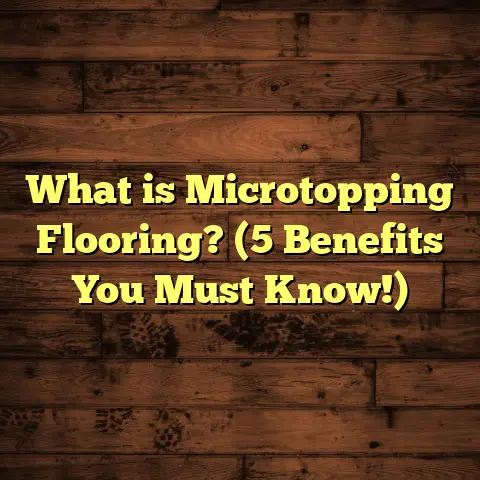 What is Microtopping Flooring? (5 Benefits You Must Know!)