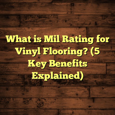 What is Mil Rating for Vinyl Flooring? (5 Key Benefits Explained)