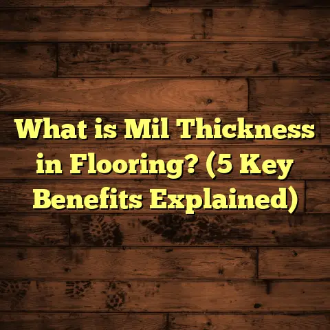 What is Mil Thickness in Flooring? (5 Key Benefits Explained)