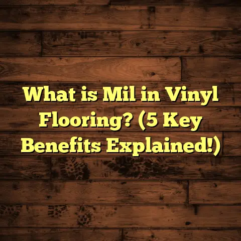What is Mil in Vinyl Flooring? (5 Key Benefits Explained!)