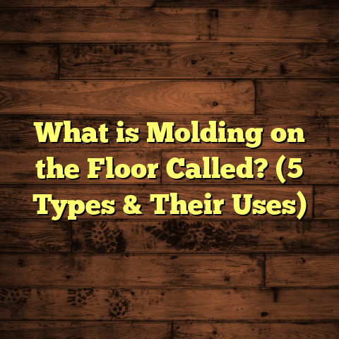 What is Molding on the Floor Called? (5 Types & Their Uses)