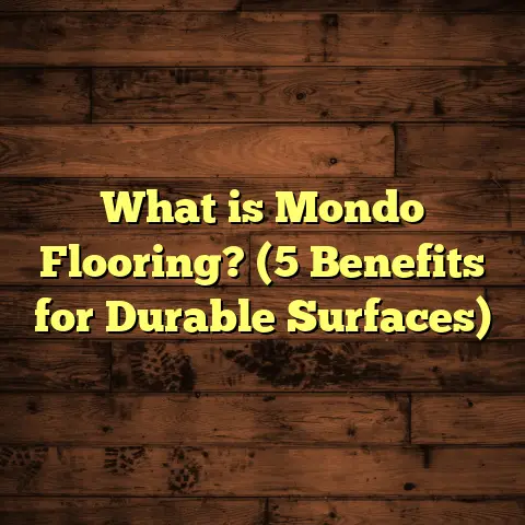 What is Mondo Flooring? (5 Benefits for Durable Surfaces)
