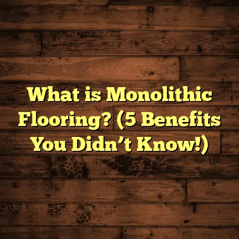 What is Monolithic Flooring? (5 Benefits You Didn’t Know!)