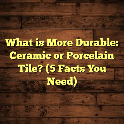 What is More Durable: Ceramic or Porcelain Tile? (5 Facts You Need)