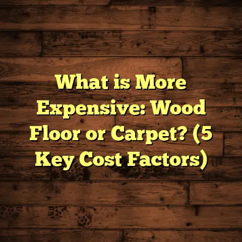 What is More Expensive: Wood Floor or Carpet? (5 Key Cost Factors)