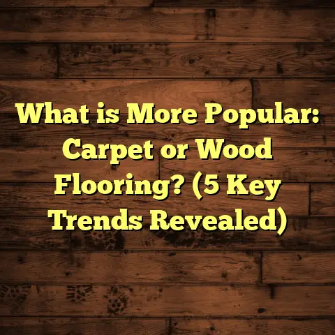 What is More Popular: Carpet or Wood Flooring? (5 Key Trends Revealed)