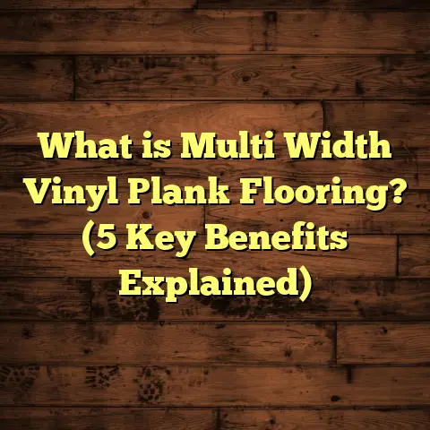 What is Multi Width Vinyl Plank Flooring? (5 Key Benefits Explained)