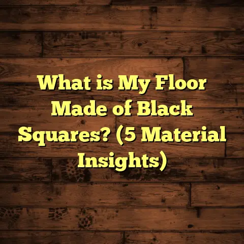 What is My Floor Made of Black Squares? (5 Material Insights)
