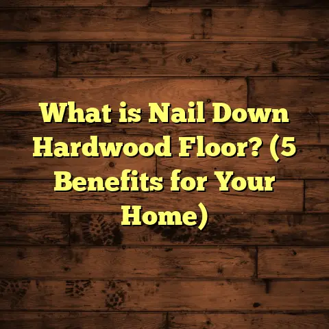 What is Nail Down Hardwood Floor? (5 Benefits for Your Home)