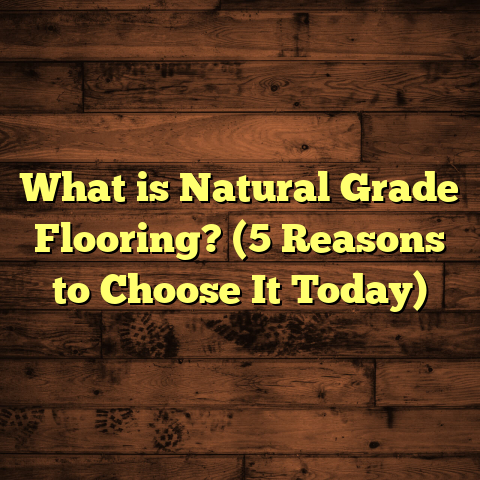 What is Natural Grade Flooring? (5 Reasons to Choose It Today)
