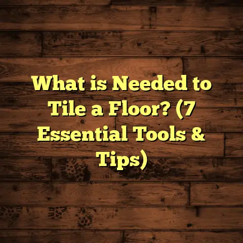 What is Needed to Tile a Floor? (7 Essential Tools & Tips)