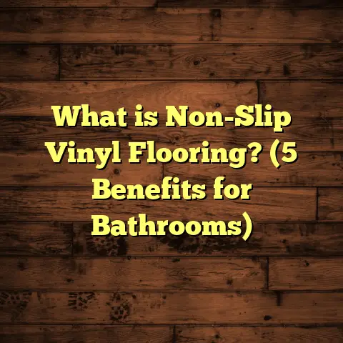 What is Non-Slip Vinyl Flooring? (5 Benefits for Bathrooms)