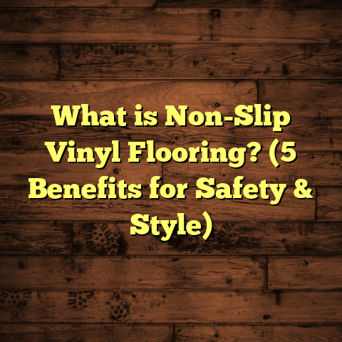 What is Non-Slip Vinyl Flooring? (5 Benefits for Safety & Style)