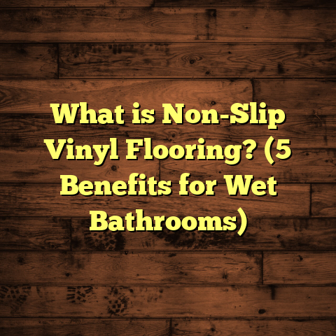 What is Non-Slip Vinyl Flooring? (5 Benefits for Wet Bathrooms)