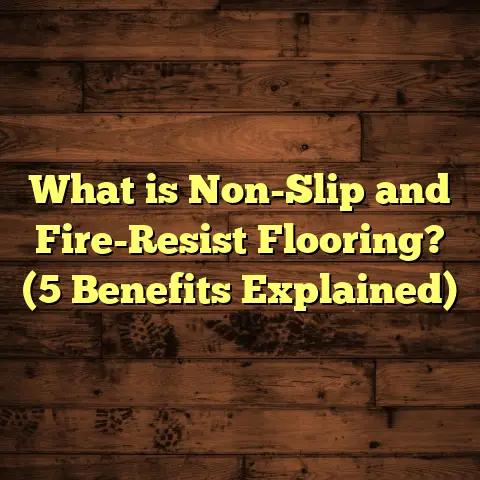 What is Non-Slip and Fire-Resist Flooring? (5 Benefits Explained)