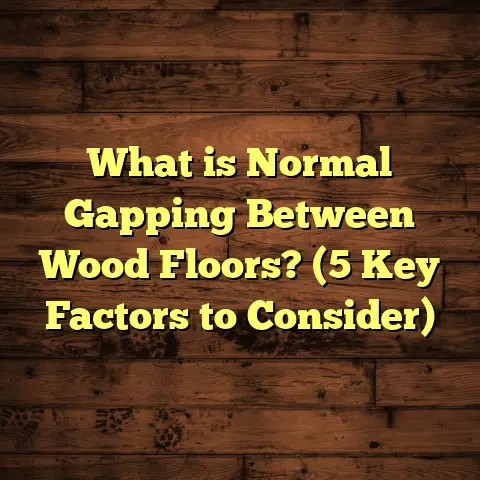 What is Normal Gapping Between Wood Floors? (5 Key Factors to Consider)