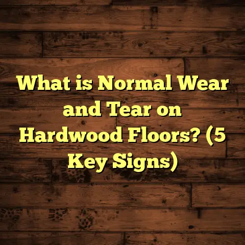 What is Normal Wear and Tear on Hardwood Floors? (5 Key Signs)