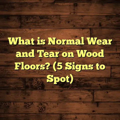 What is Normal Wear and Tear on Wood Floors? (5 Signs to Spot)