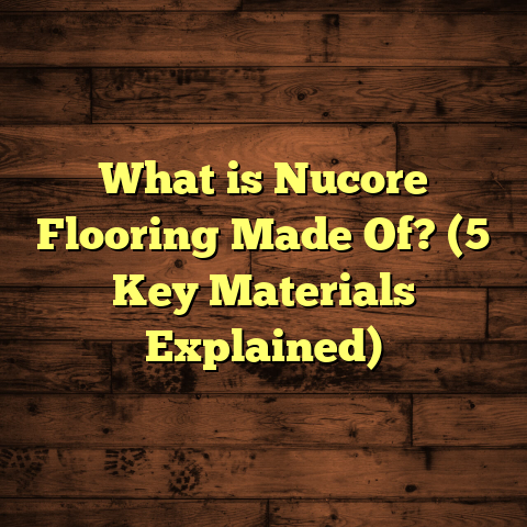 What is Nucore Flooring Made Of? (5 Key Materials Explained)