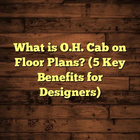What is O.H. Cab on Floor Plans? (5 Key Benefits for Designers)