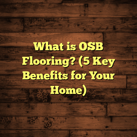 What is OSB Flooring? (5 Key Benefits for Your Home)