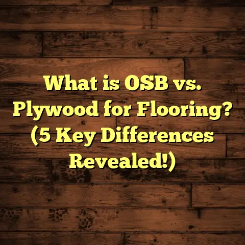 What is OSB vs. Plywood for Flooring? (5 Key Differences Revealed!)