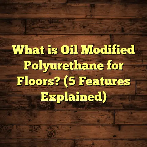 What is Oil Modified Polyurethane for Floors? (5 Features Explained)