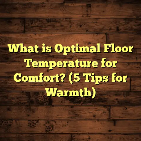 What is Optimal Floor Temperature for Comfort? (5 Tips for Warmth)