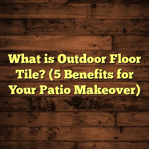 What is Outdoor Floor Tile? (5 Benefits for Your Patio Makeover)