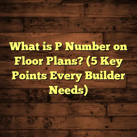 What is P Number on Floor Plans? (5 Key Points Every Builder Needs)
