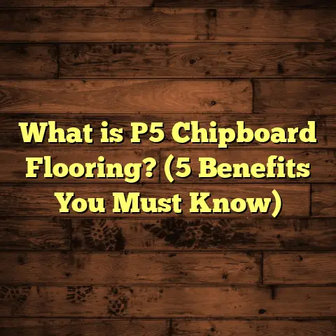 What is P5 Chipboard Flooring? (5 Benefits You Must Know)