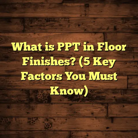 What is PPT in Floor Finishes? (5 Key Factors You Must Know)