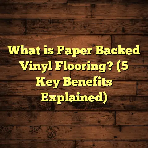 What is Paper Backed Vinyl Flooring? (5 Key Benefits Explained)
