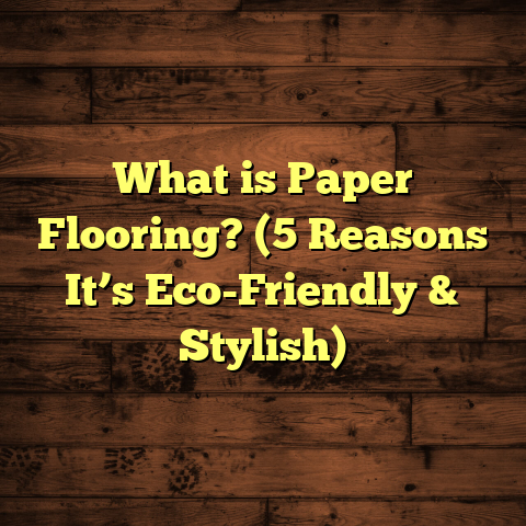 What is Paper Flooring? (5 Reasons It’s Eco-Friendly & Stylish)