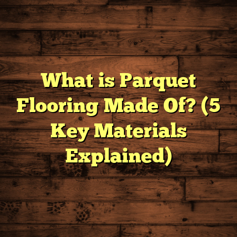 What is Parquet Flooring Made Of? (5 Key Materials Explained)