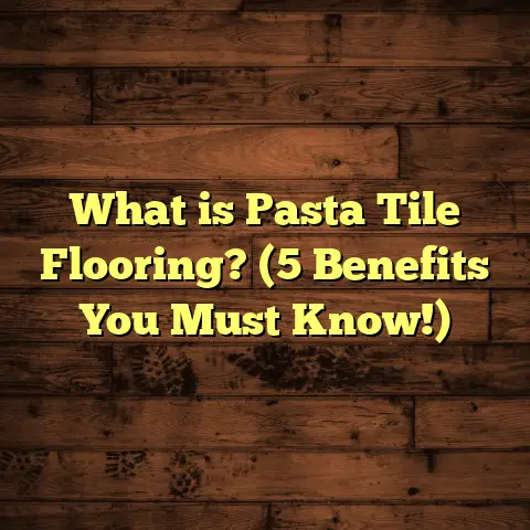 What is Pasta Tile Flooring? (5 Benefits You Must Know!)
