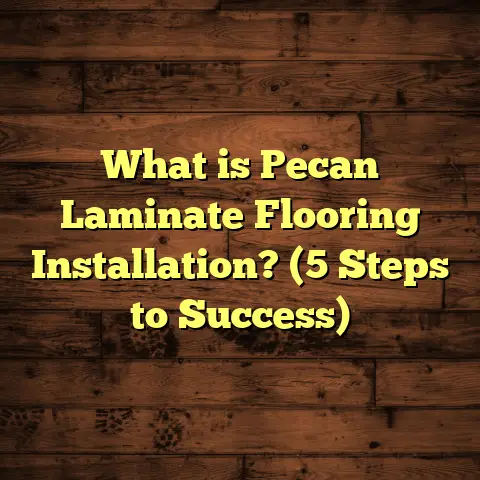 What is Pecan Laminate Flooring Installation? (5 Steps to Success)