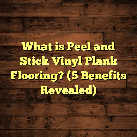What is Peel and Stick Vinyl Plank Flooring? (5 Benefits Revealed)