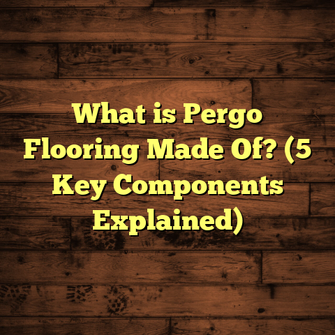 What is Pergo Flooring Made Of? (5 Key Components Explained)