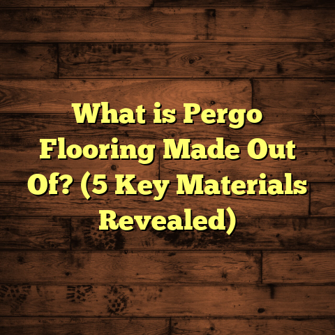 What is Pergo Flooring Made Out Of? (5 Key Materials Revealed)