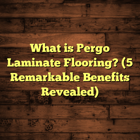 What is Pergo Laminate Flooring? (5 Remarkable Benefits Revealed)