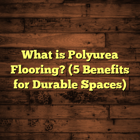 What is Polyurea Flooring? (5 Benefits for Durable Spaces)