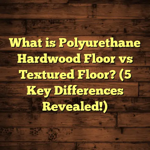 What is Polyurethane Hardwood Floor vs Textured Floor? (5 Key Differences Revealed!)