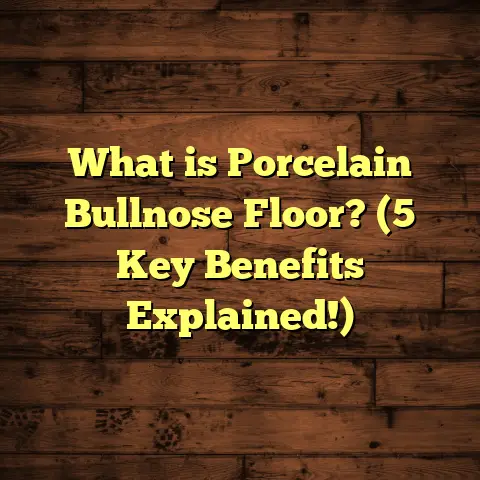 What is Porcelain Bullnose Floor? (5 Key Benefits Explained!)